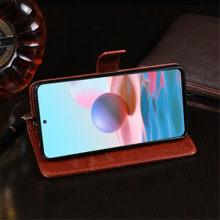 Xiaomi Redmi Note 10 / Note 10s Leatherette SkalIDEWEI