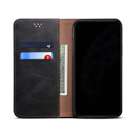 Flip Cover Xiaomi Redmi Note 10 / Note 10s Lädermaterial