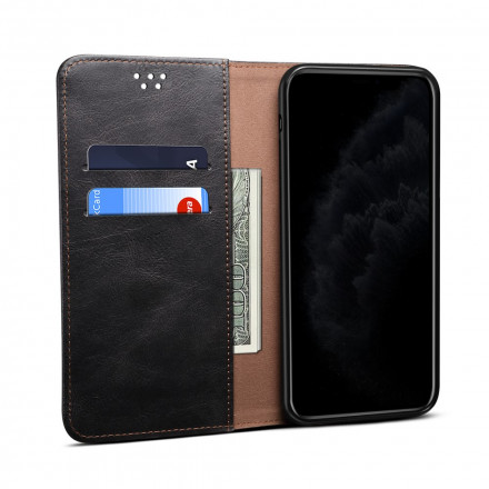 Flip Cover Xiaomi Redmi Note 10 / Note 10s Lädermaterial