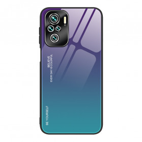 Xiaomi Redmi Note 10 / Note 10s Hårdglasfodral Be Yourself