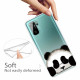 Xiaomi Redmi Note 10 / Note 10s Genomskinlig Panda Case