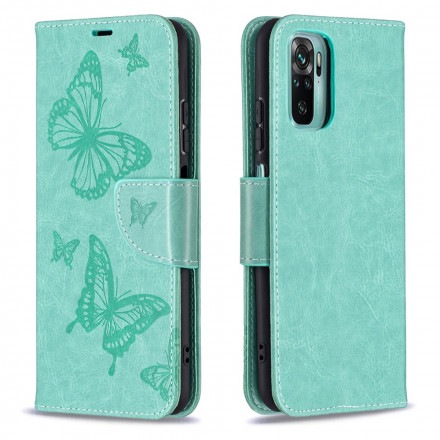 Xiaomi Redmi Note 10 / Note 10s Butterfly Printed Rem Case