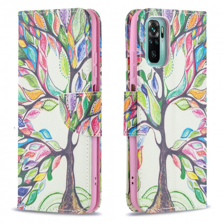 Xiaomi Redmi Note 10 / Note 10s Colorful Tree Case