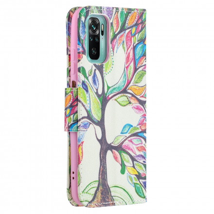 Xiaomi Redmi Note 10 / Note 10s Colorful Tree Case