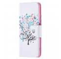 Xiaomi Redmi Note 10 / Note 10s Väska med blommigt träd
