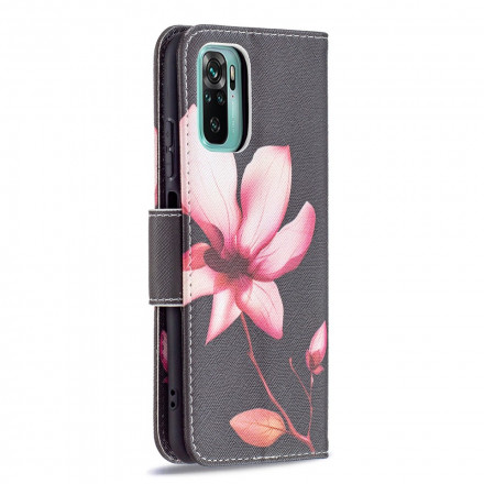 Xiaomi Redmi Note 10 / Note 10s fodral Pink Flower