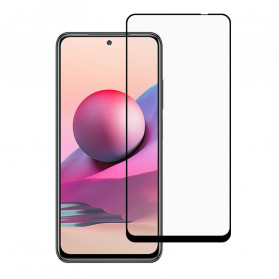 Xiaomi Redmi Note 10 / Note 10s Skärmskydd av härdat glas Black Contour
