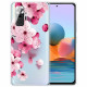 Xiaomi Redmi Note 10 Pro fodral Small Pink Flowers