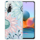 Xiaomi Redmi Note 10 Pro Genomskinlig Flower Case