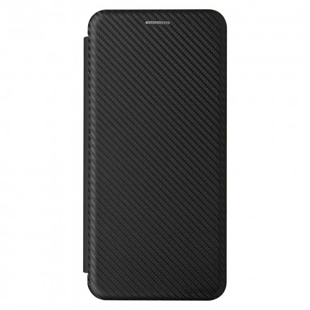 Flip Cover Xiaomi Redmi Note 10 Pro Carbon Fiber med ringstöd