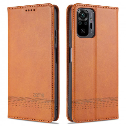 Flip Cover Xiaomi Redmi Note 10 Pro Style Läder AZNS