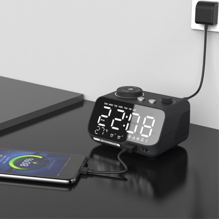 Smart väckarklocka med Bluetooth