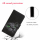 Xiaomi Mi 10T Lite 5G / Redmi Note 9 Pro 5G Väska med gröna ögon för kattdjur med rem