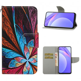 Xiaomi Mi 10T Lite 5G / Redmi Note 9 Pro 5G färgade ark med rem