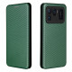 Flip Cover Xiaomi Mi 11 Ultra Carbon Fiber med ringstöd