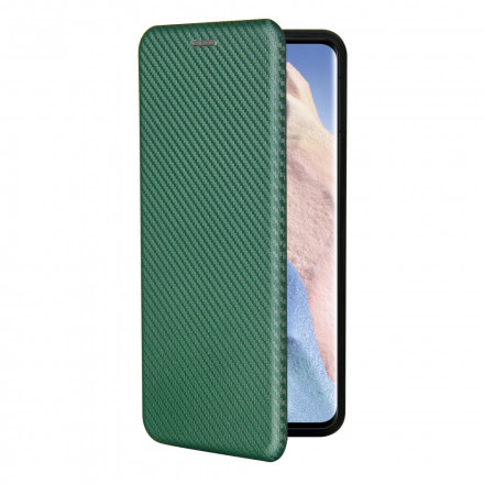 Flip Cover Xiaomi Mi 11 Ultra Carbon Fiber med ringstöd