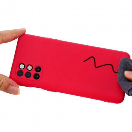 OnePlus 8T flytande silikonfodral med rem