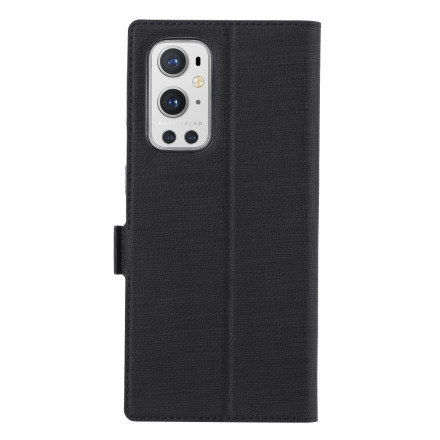 Flip Cover OnePlus 9 Pro texturerat VILI DMX