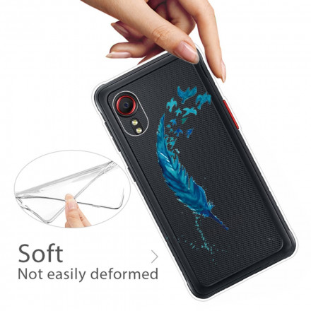 Samsung Galaxy XCover 5 fodral Beautiful Feather