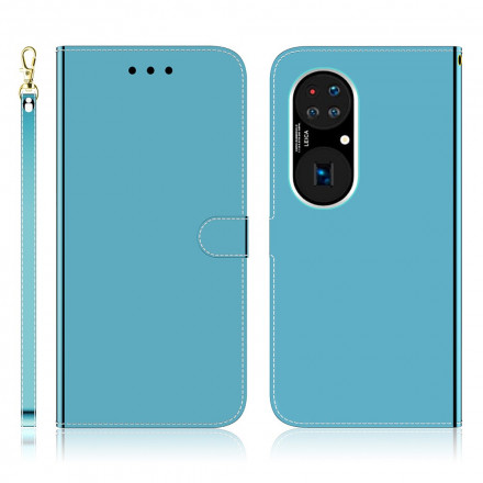 Huawei P50 Pro Läderväska Läderväska Cover