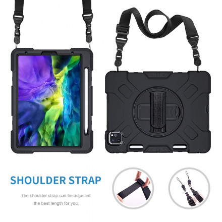 iPad Pro 11" Bumper Style Skalmed rem, axelrem och hållare för stylus