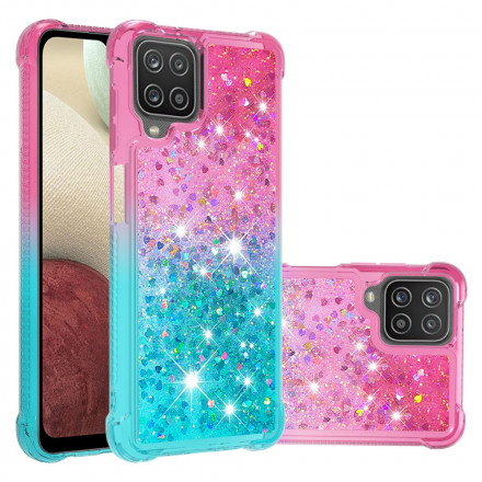 Samsung Galaxy A12 / M12 Glitter Colors fodral