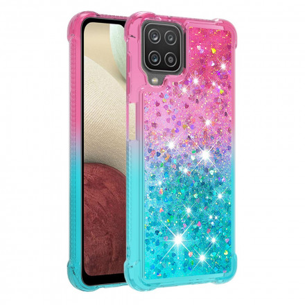 Samsung Galaxy A12 / M12 Glitter Colors fodral