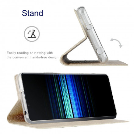 Flip Cover Sony Xperia 1 III texturerat VILI DMX