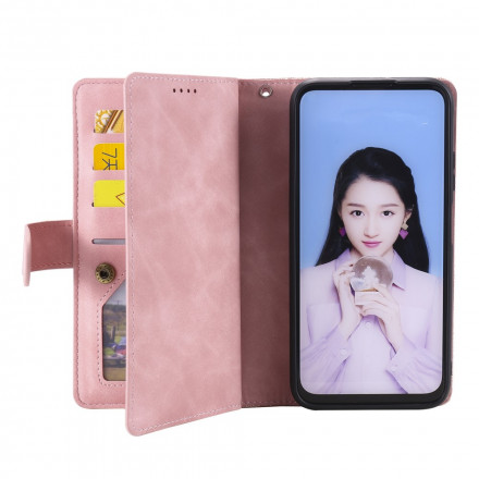 Samsung Galaxy A12 / M12 Contour förstärkt fodral med dragkedja Samsung Galaxy A12 / M12 Contour förstärkt fodral med dragkedja