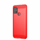 Moto G30 / Moto G10 borstat kolfiberfodral MOFI