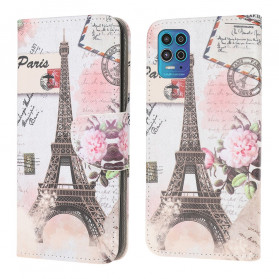 Moto G100 Retro Eiffeltornet Case