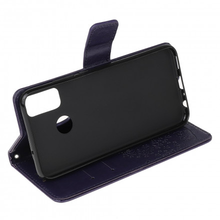 Moto G50 Väska för träd och ugglor