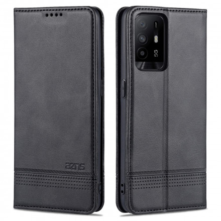 Flip Cover Oppo A94 5G Style Läder AZNS