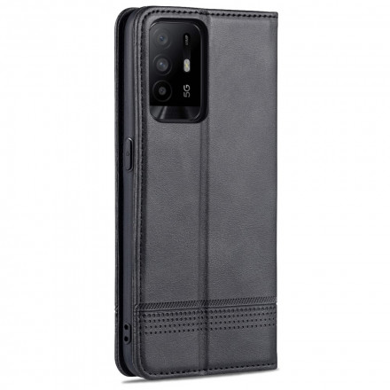 Flip Cover Oppo A94 5G Style Läder AZNS