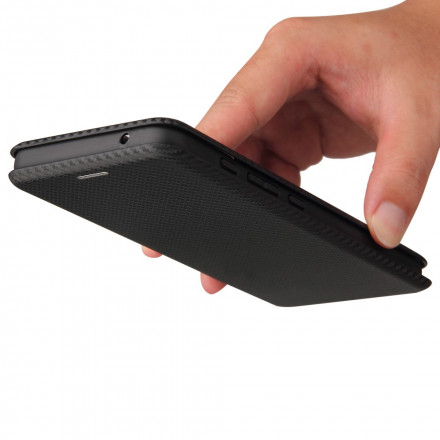 Flip Cover Moto G50 Silikon Carbon