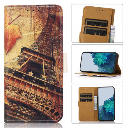 Sony Xperia 10 III Eiffeltornsfodral på hösten