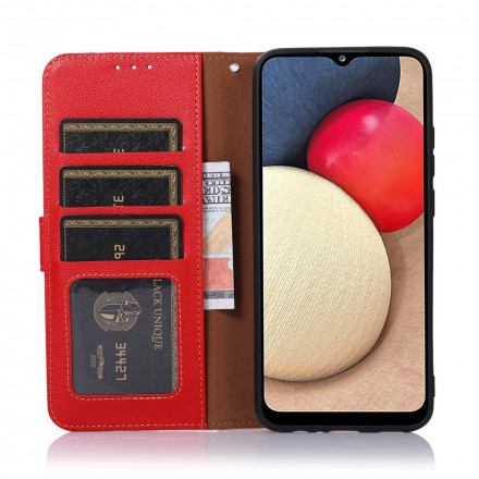 Samsung Galaxy A32 4G fodral Lychee Style RFID KHAZNEH Samsung Galaxy A32 4G fodral Lychee Style RFID KHAZNEH
