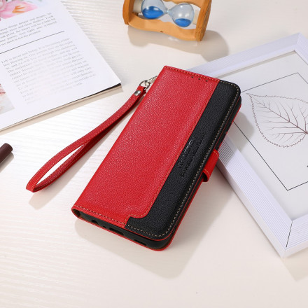Samsung Galaxy A32 4G fodral Lychee Style RFID KHAZNEH Samsung Galaxy A32 4G fodral Lychee Style RFID KHAZNEH
