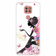 Moto G9 Play Butterfly Lady Case