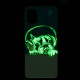 Samsung Galaxy A32 4G fluorescerande hundfodral