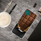 Samsung Galaxy A22 5G Flexibelt fodral Choklad