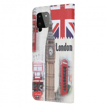 Samsung Galaxy A22 4G fodral London Life