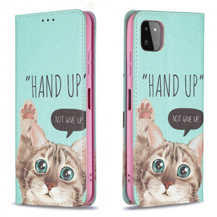 Flip Cover Samsung Galaxy A22 5G Hand Upp