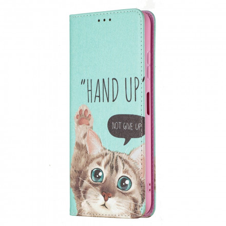 Flip Cover Samsung Galaxy A22 5G Hand Upp