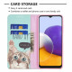 Flip Cover Samsung Galaxy A22 5G Hand Upp