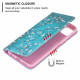 Flip Cover Samsung Galaxy A22 5G Blommiga grenar