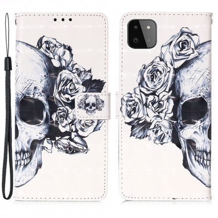 Samsung Galaxy A22 5G Skull & Crossbones-fodral