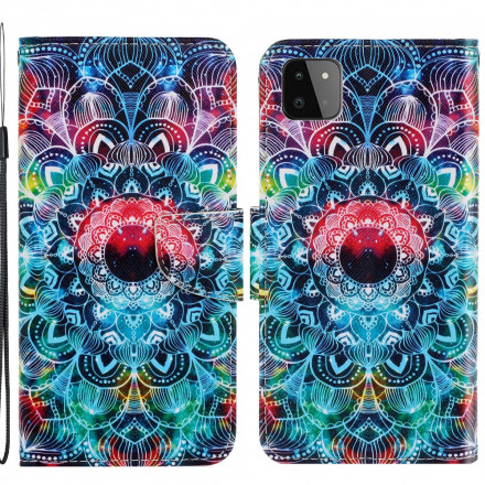 Samsung Galaxy A22 5G Flashy Mandala Rem Case