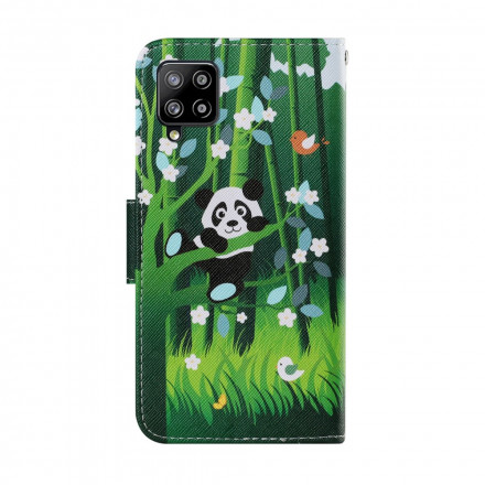 Samsung Galaxy A22 4G fodral Panda Walk