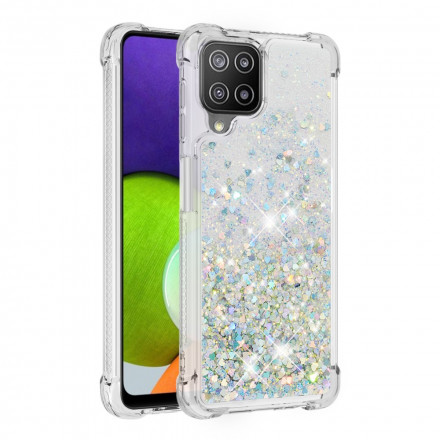 Samsung Galaxy A22 4G fodral Glitter